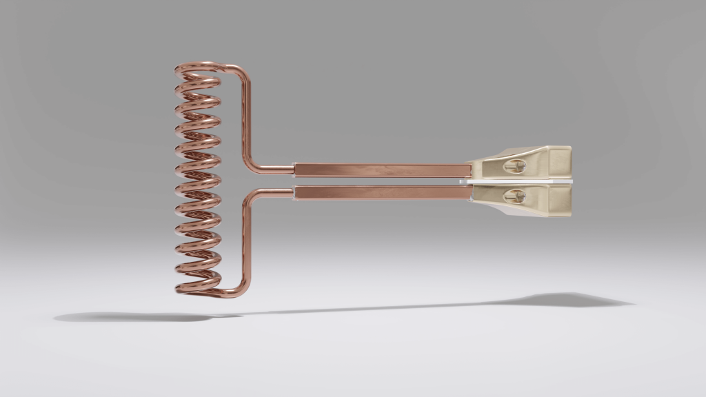 Inductor with wide spiral